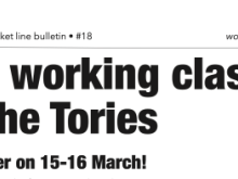 Picket line bulletin 18
