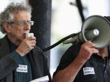 Piers Corbyn, anti-lockdown demo