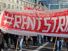 Rent Strike banner