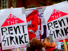 Rent strike