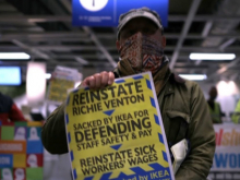 Reinstate Richie Venton protest