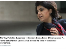 tory islamaphobia