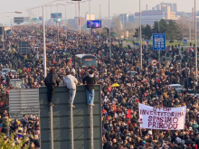 Serbian protest against Rio Tinto