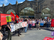 Sheffield cost-of-living protest