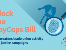 Unite Spy Cops Bill graphic
