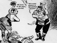 Hitler-Stalin pact cartoon
