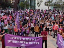 Standing Together protest