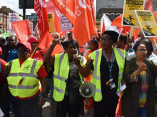 Women strikers