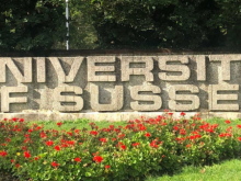 Sussex University sign
