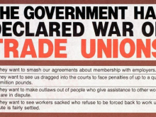 TUC leaflet from 80s