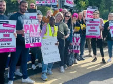 UCU strikers