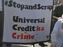 Universal Credit protest