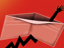 Wallet / inflation graphic