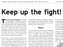 Keep up the fight!