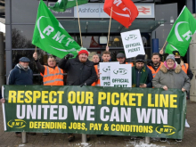 RMT strikers