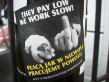 Work slow!