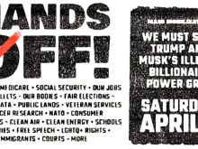 hands off poster