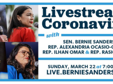 Bernie Sanders on Covid-19