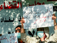Iraqi protest against child marriage