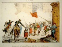 Barricade at Place Blanche