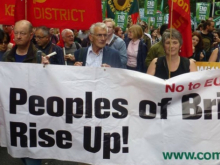 Communist Party of Britain banner