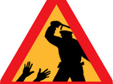 warning cops