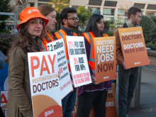 BMA strike