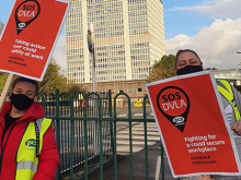 DVLA strikes in Swansea
