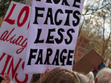 Farage lies