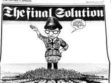 "Final Solution" cartoon