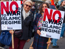 No to Iran war demonstration
