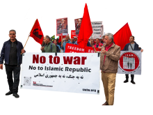 Iranian socialists demonstrate May Day