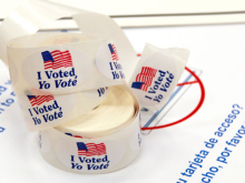 I voted stickers