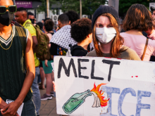 Anti ICE demonstration