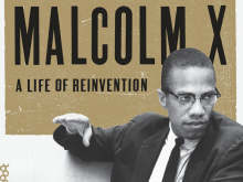 A life of reinvention: Malcolm X — book cover