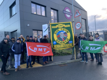 RMT RfLI picket line
