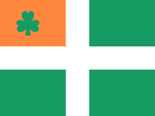 A proposed flag of Ireland (1957)