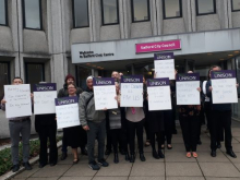Salford council workers