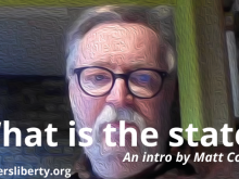 What is the state? An intro by Matt Cooper