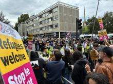 hotel protest