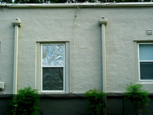 Tin foil in windows