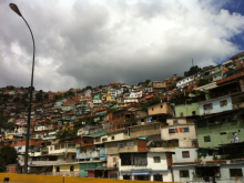 The suburbs of Caracas