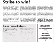 Tubeworker — September 2025: Strike to Win!