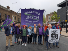 Wakefield Unison with Andrea Egan 