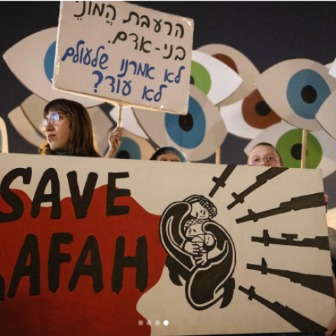 Big anti-war protest in Israel - Vimarsana News