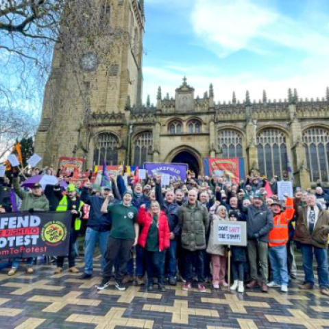 Sam Union Museum strikers ready to go for months more | Workers' Liberty