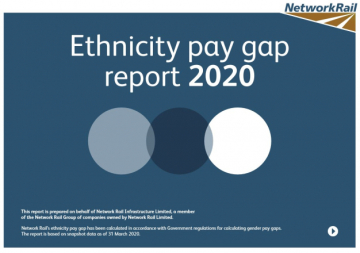 Network Rail ethnicity pay gap report