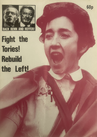 Picture of a striking nurse