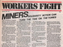 Workers Fight, miners