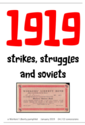 Cover of 1919: Strikes, Struggles, and Soviets